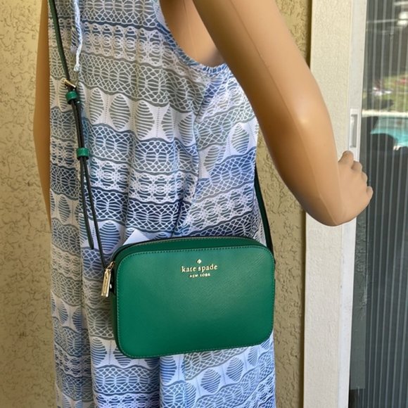 Kate Spade Staci Mini Camera Bag Wintergreen - Picture 16 of 16